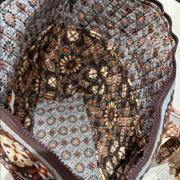 Vera Bradley Brown Floral Tote Bag Set - Picture 12 of 12